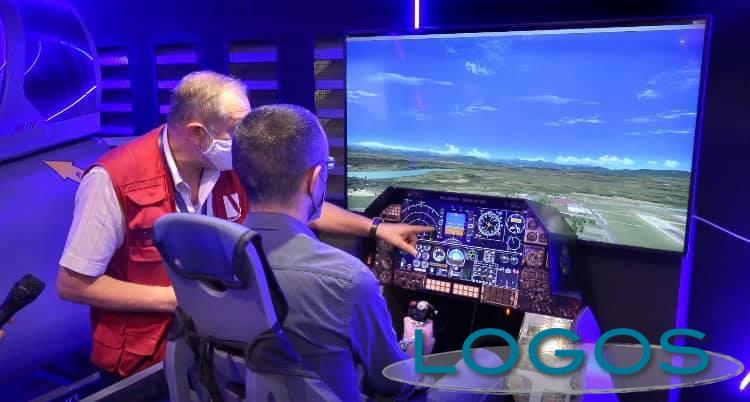 Territorio - Prova simulatori di volo a Volandia Territorio - Prova simulatori di volo a Volandia