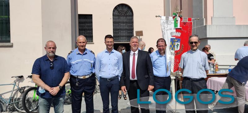 Arconate - Il saluto del sindaco Calloni a don Ferdinando 