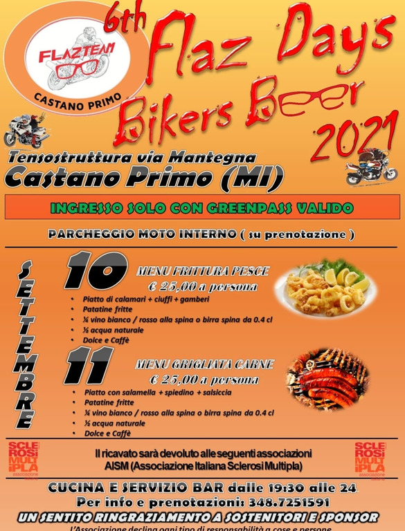 Castano / Eventi - 'Flaz Days Bikers Beer' Castano / Eventi - 'Flaz Days Bikers Beer'