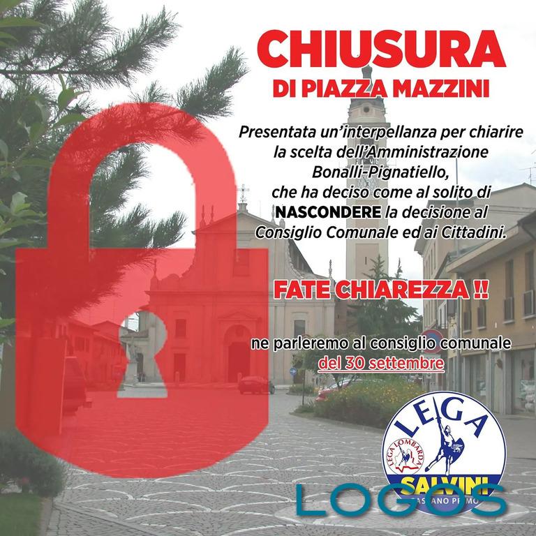 Castano - Piazza Mazzini chiusa? 