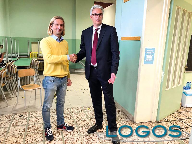 Turbigo - Christian Garavaglia con il nuovo sindaco Fabrizio Allevi 