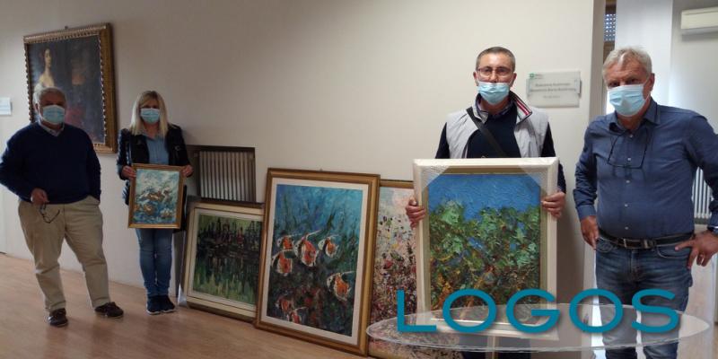 Busto Arsizio - Dipinti in dono all'ospedale 