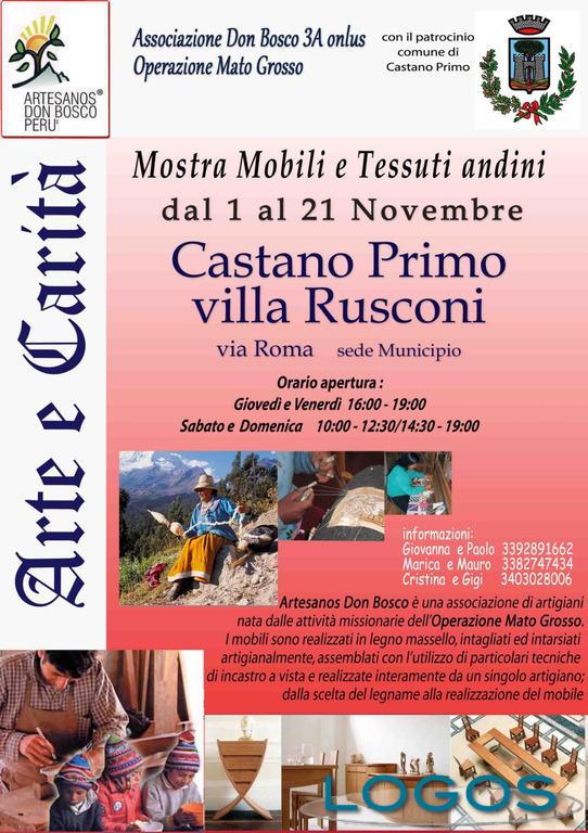Castano / Eventi - Mostra mobili e tessuti andini Castano / Eventi - Mostra mobili e tessuti andini