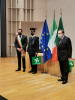 Castano - La consegna delle onorificenze alla Polizia locale 