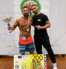 Magnago / Sport - Davide Colombo (a sinistra) con il suo preparatore 
