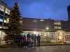 Cuggiono - Albero decorato dall'Avis fuori dall'Ospedale