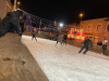 Castano - La pista di pattinaggio in piazza 