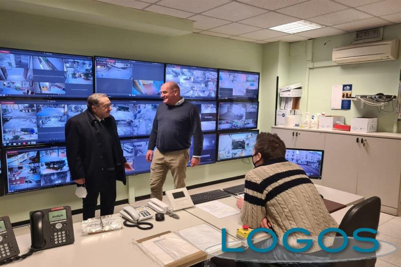 Milano - La control room della sala operativa Aler Milano - La control room della sala operativa Aler