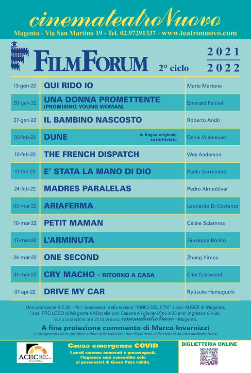 Cultura, Magenta, Cinema