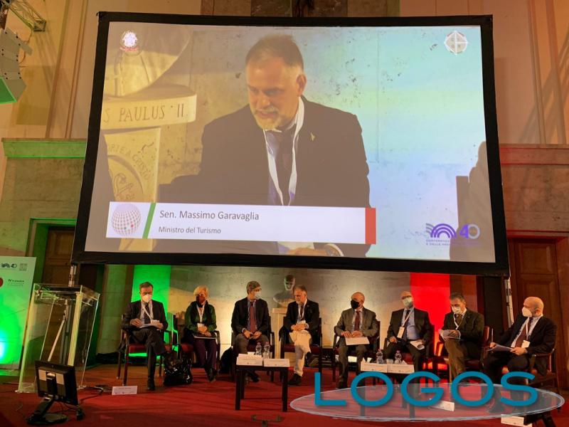 Politica - Il ministro Massimo Garavaglia ad un incontro