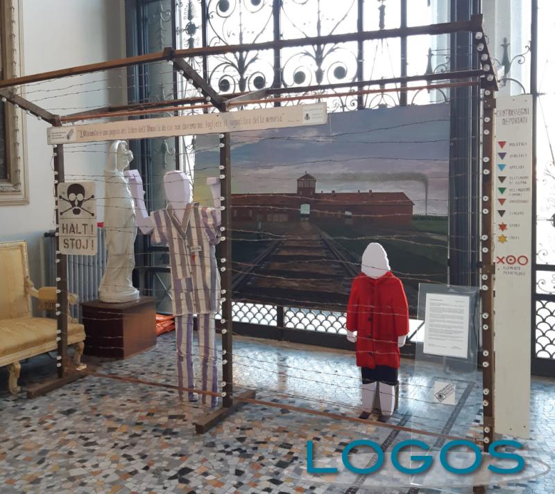 Cuggiono - L'opera 'il segnalibro della Memoria'