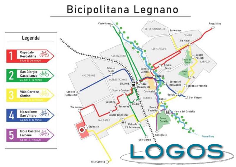 Legnano - 'Bicipolitana' (Foto internet) Legnano - 'Bicipolitana' (Foto internet)