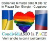 Cuggiono - Insieme per la Pace, il volantino