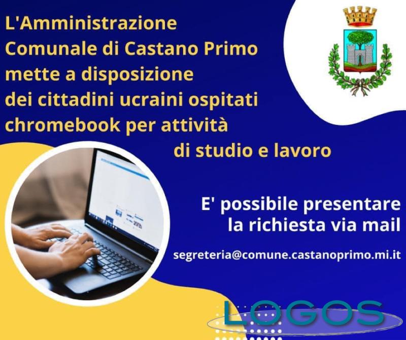 Castano - Chrombook per i cittadini ucraini Castano - Chrombook per i cittadini ucraini