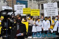 Milano / Territorio - Manifestazione medici di base.3