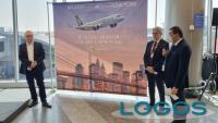 Malpensa - La Compagnie: primo volo Malpensa-New York 