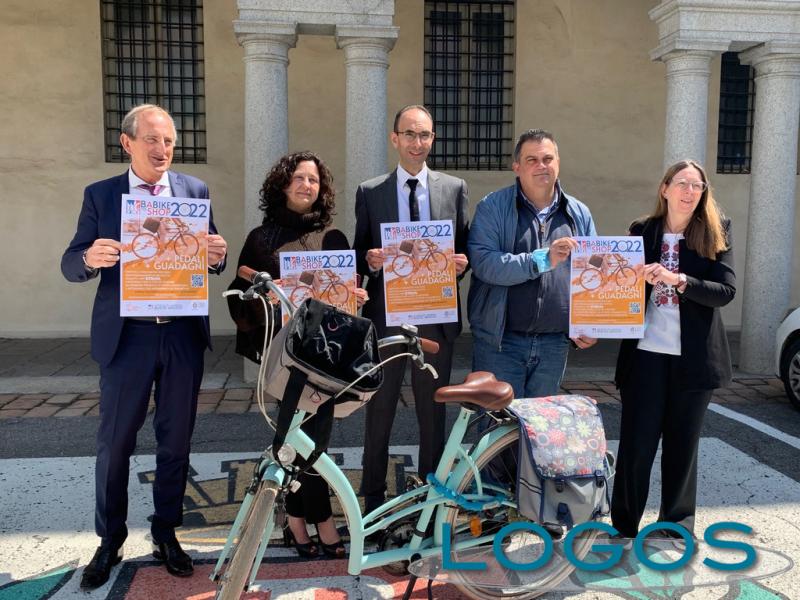 Busto Arsizio - La presentazione di 'BA Bike to Shop' 