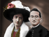 Milano - Armida Barelli e don Mario Ciceri 