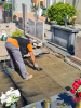 Buscate - Lavori al cimitero 