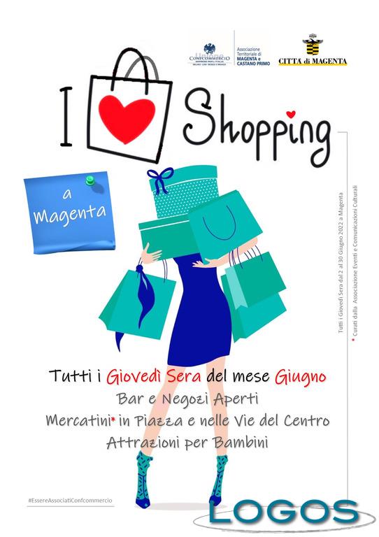 Commercio / Magenta - 'I love shopping'