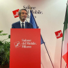 Milano - Il presidente Fontana all'inaugurazione del Salone del Mobile 