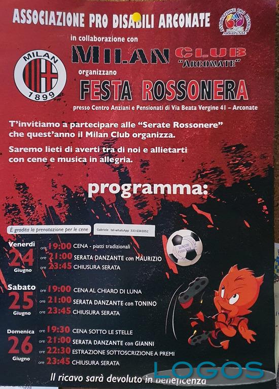 Arconate / Eventi - 'Festa Rossonera' 