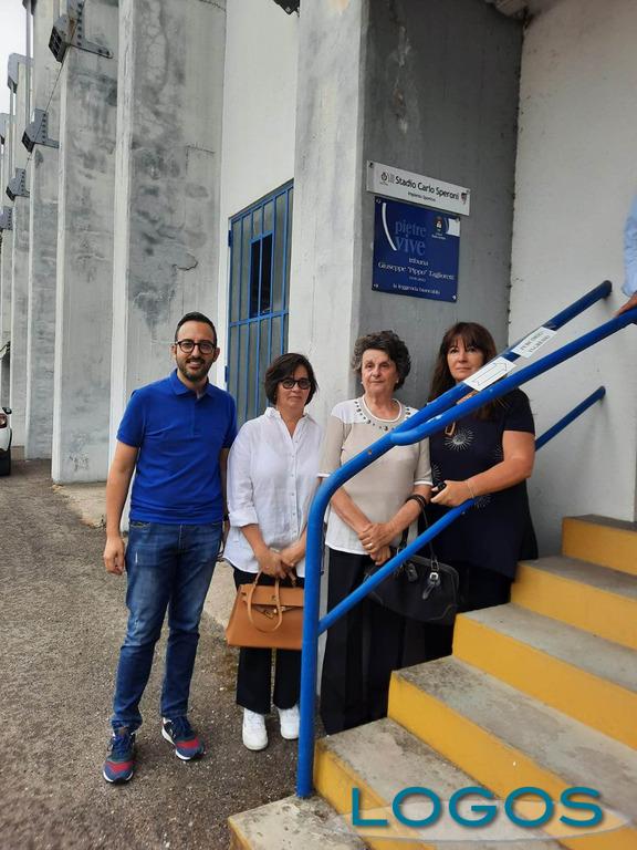 Busto Arsizio / Sport - Un momento dell'intitolazione 