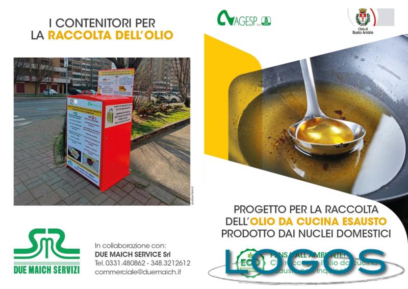 Busto Arsizio - Contenitori per l'olio da cucina esausto 