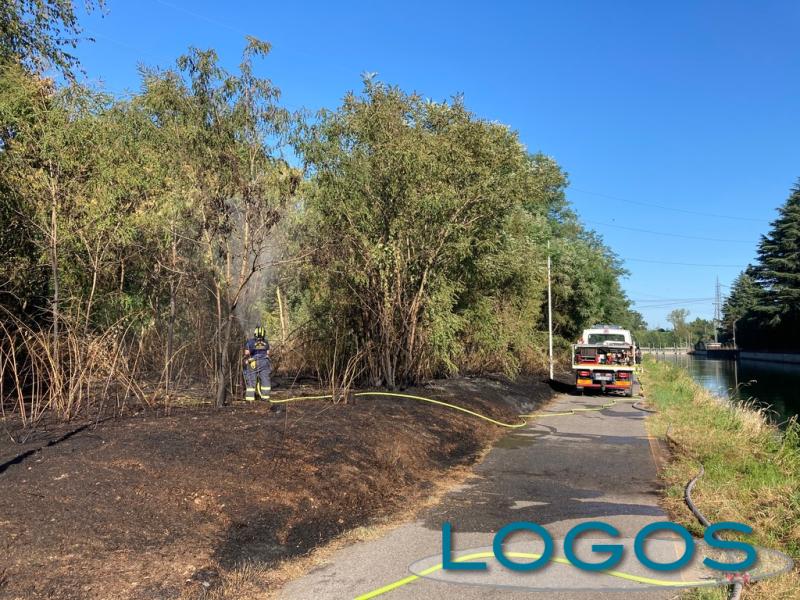 Turbigo / Cronaca - Le operazioni di spegnimento 