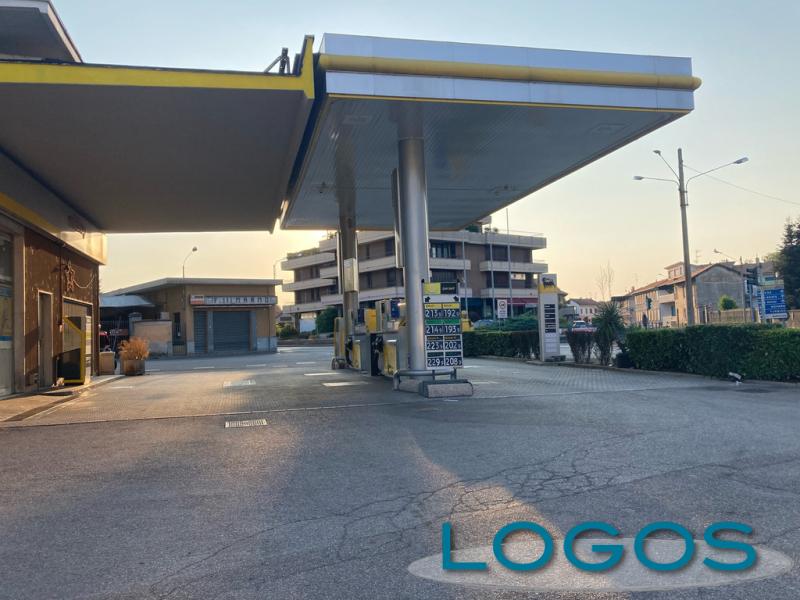 Castano - Il distributore 'Eni' 