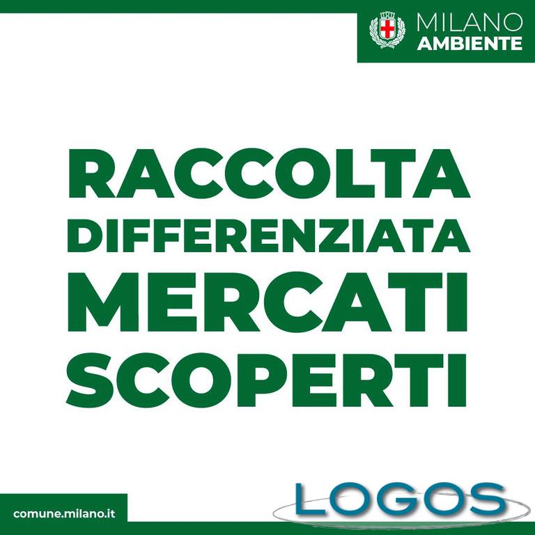 Milano - Raccolta differenziata nei mercati scoperti 