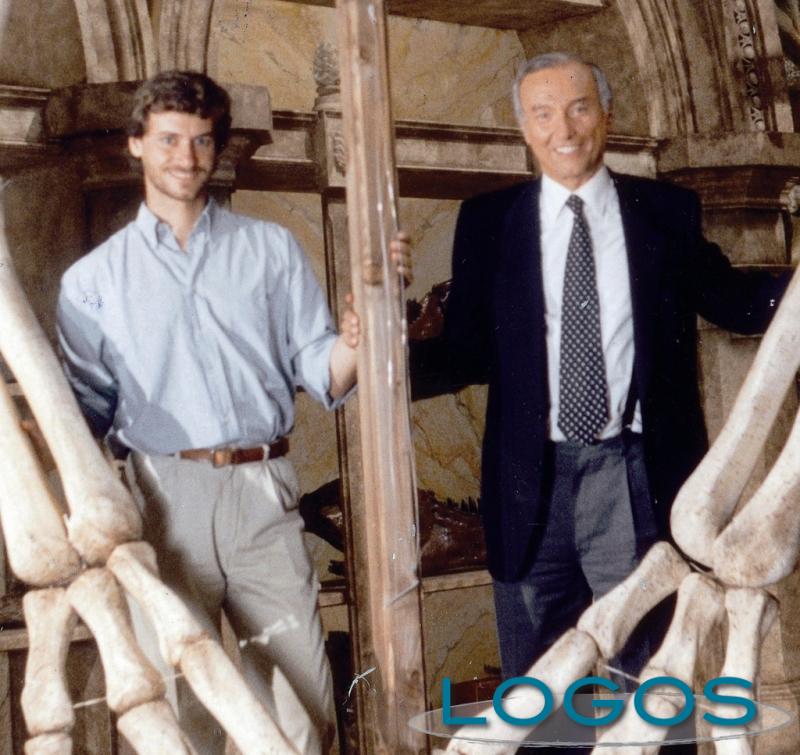 Attualità - Piero Angela con il figlio