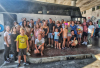 Novara - Bus con i profughi ucraini 