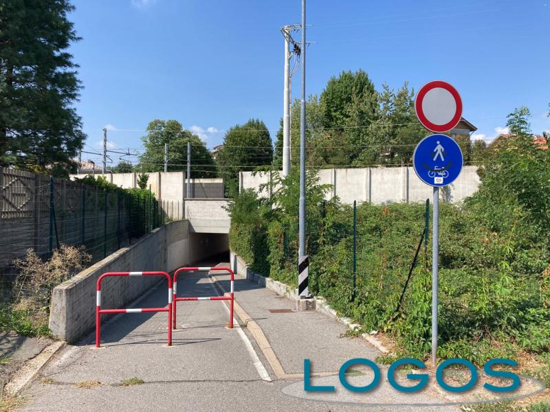 Castano - Il sottopasso di via Giolitti 