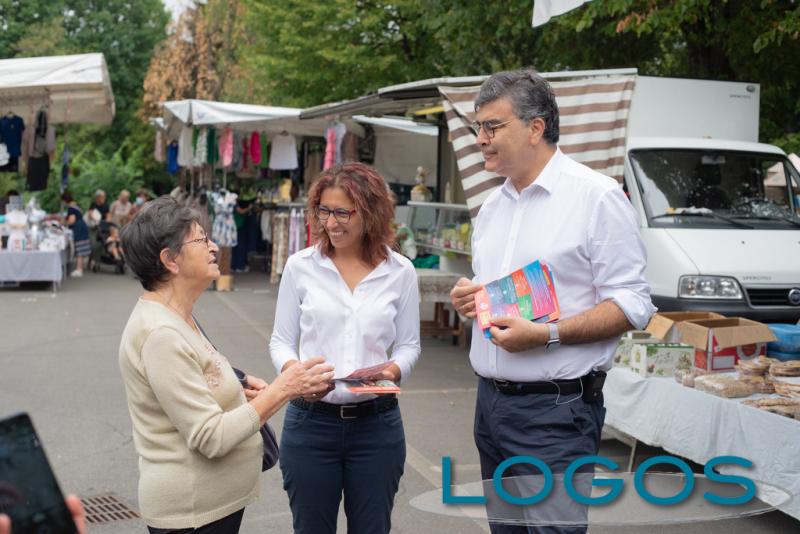 Politica - Sara Bettinelli con Fiano