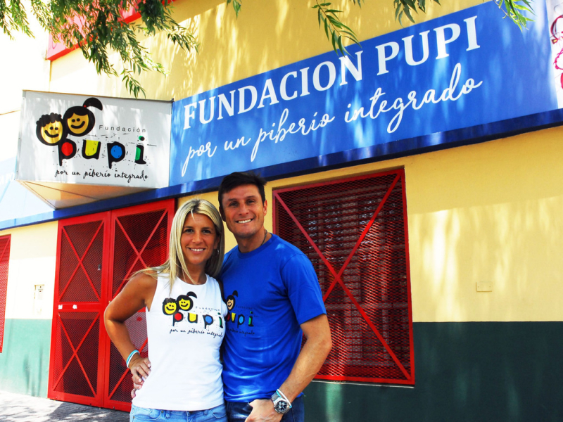 Attualità / Sociale - Javier Zanetti e Fondazione Pupi 