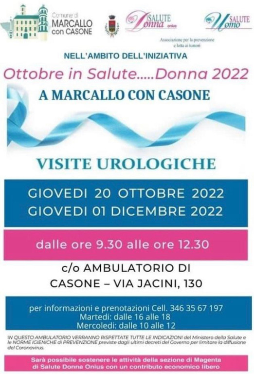 Marcallo - Mese della prevenzione 2022