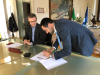 Legnano - Il momento della firma 