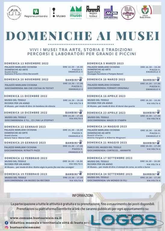 Busto Arsizio / Eventi - 'Domeniche ai Musei'