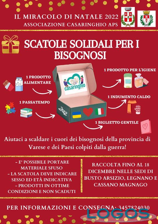 Busto Arsizio / Sociale - Scatole 'solidali' 