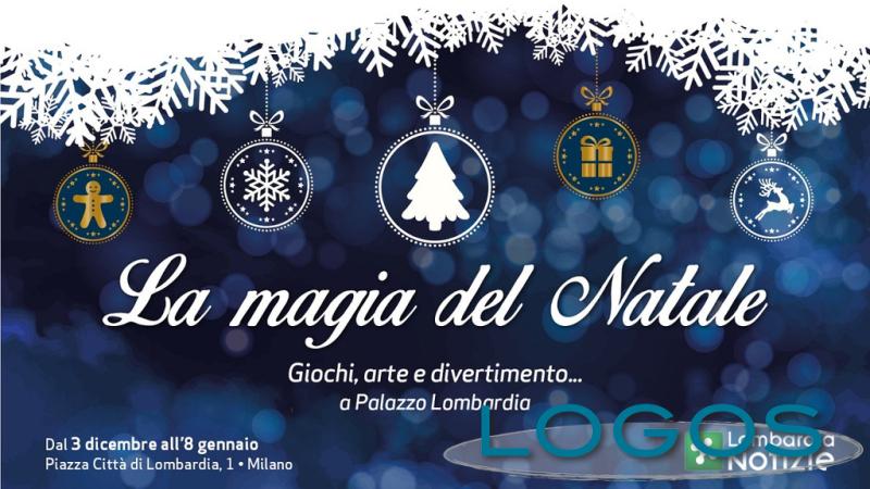 Milano - Magia del Natale in piazza Lombardia, locandina 2022