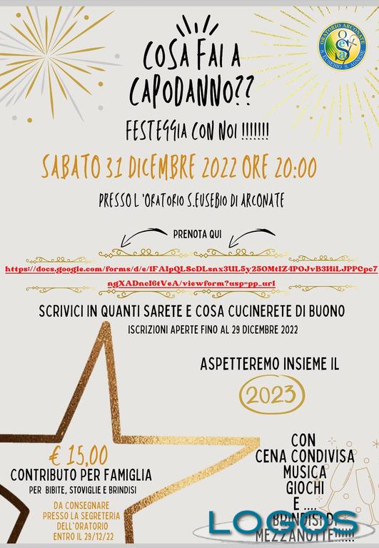 Arconate / Eventi - Capodanno in oratorio 