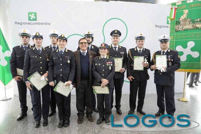 Milano - Alcuni degli agenti premiati 