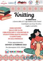 Busto Arsizio / Eventi - Knitting in biblioteca 