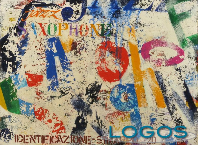 Cultura - Quadro Sassofono di Giuliano Crivelli