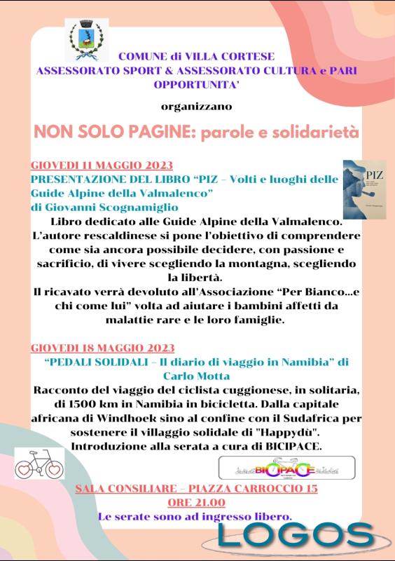 Villa Cortese - Locandina 'Non solo pagine'