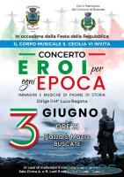 Buscate / Eventi - Concerto 'Eroi per ogni epoca' 