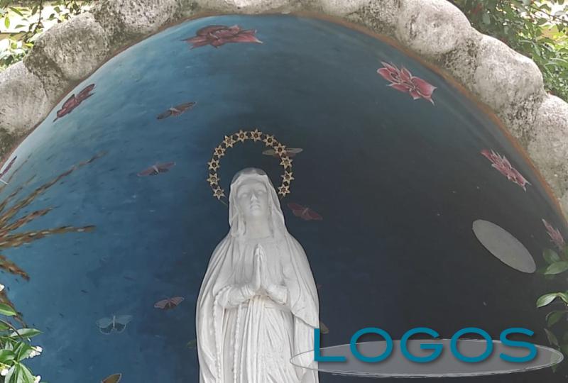 Salute - Restaurata la madonnina vandalizzata, 1