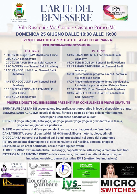 Castano / Eventi - 'L'arte del benessere' 