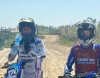 Sport - Miriani e Scollo del team insubria yamaha motocross
